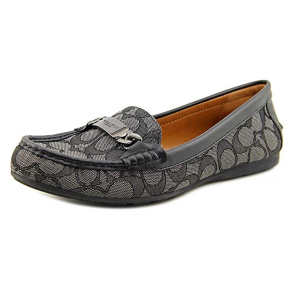 Coach Black/Grey Loafer